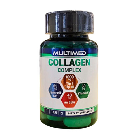 Collagen Complex 90 Adet Tablet, Multimed