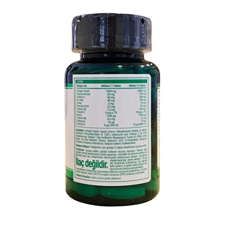 Collagen Complex 90 Adet Tablet, Multimed