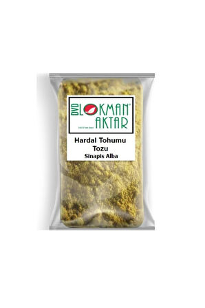 Sarı Hardal Tohumu Tozu 100 gr, Lokman Aktar