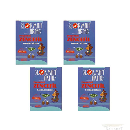Propolisli Zencefil Karışımlı Çay 4x 100 Gr, Lokman Aktar