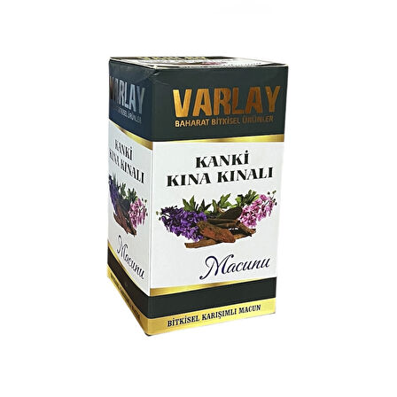 Varlay Kanki Kına Kınalı Macun 450 gr 2 Adet