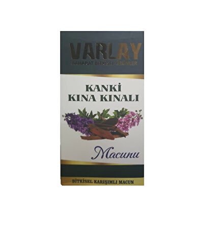 Varlay Kanki Kına Kınalı Macun 450 gr 2 Adet