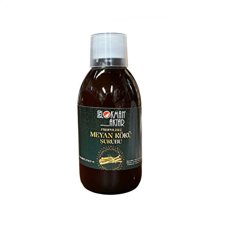 Propolisli Meyan Kökü Şurubu 230 ml, DVD Lokman Aktar