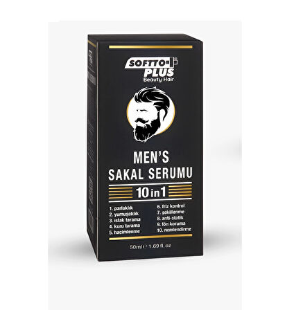 Softto Plus Men’s Sakal Serumu 50ml