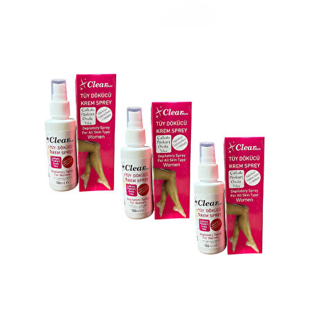 Tüy Dökücü Bayanlar için Krem Women 100 ml, 3Adet