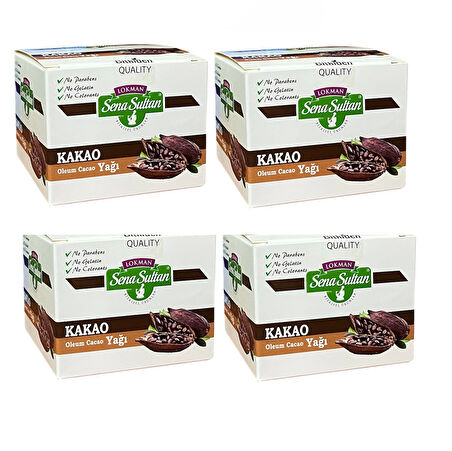 4 Adet Saf Kakao Yağı 100 ml, Lokman Sena Sultan