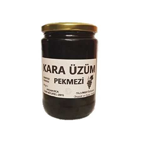 Naturel Kara Üzüm Pekmezi Şekersiz 865 gr