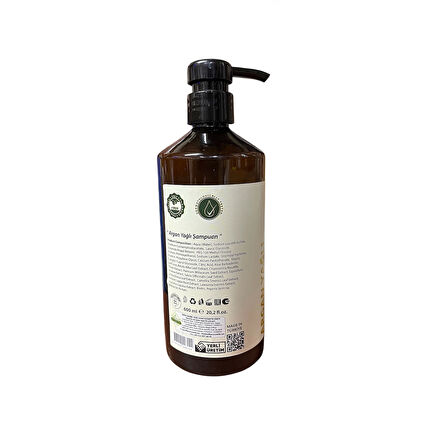 Argan Şampuan 600 ml, 3Adet, Dvd Lokman Aktar