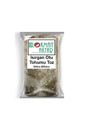 Lokman Aktar Isırgan Tohumu Öğütülmüş Tozu 50 gr