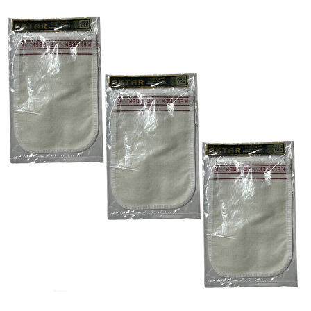 Kese %50 Floş (El geçmeli) 270 GSM (18 * 24,5cm),3 Adet, Derya Eren