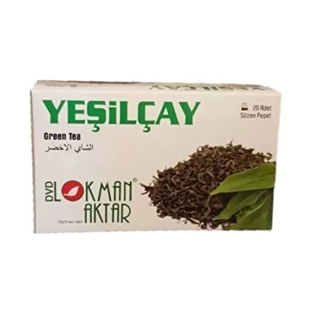 Yeşil Çay 20 'Li Süzen Poşet Yeşilçay, 2 Adet Lokman Aktar