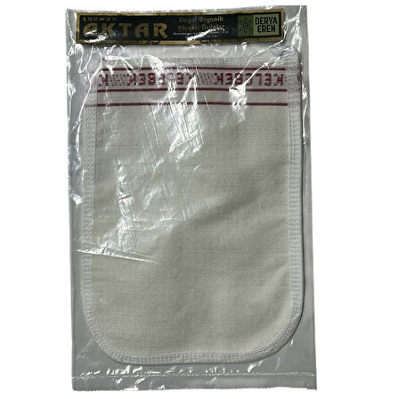 Kese %50 Floş (El geçmeli) 270 GSM (18 * 24,5cm),1 Adet, Derya Eren