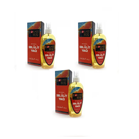 Selülit Yağı 150 ml 3Adet, Lokman Aktar