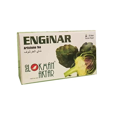 Enginar Çayı Süzen Poşet 20x2Gr, 2 Adet Lokman Aktar