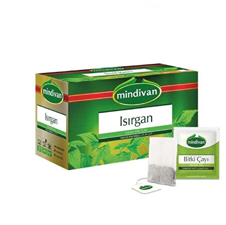 Mindivan Isırgan Çayı Süzen Poşet 20'li ısırgan