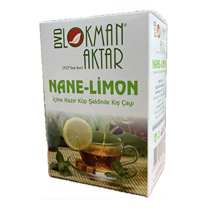 Nane Limon Atom küp çay 150 gr 1Adet, Lokman Aktar