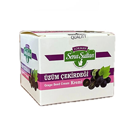 ÜZÜM ÇEKİRDEĞİ Kremi100 ML 1Adet, Lokman Sena Sultan