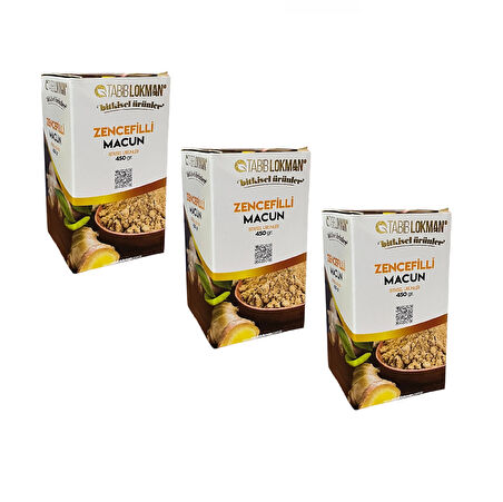 Tabib Lokman Zencefilli Macun 450 G 3Adet