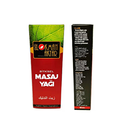 Masaj Yağı 150 ml 3Adet, Lokman Aktar