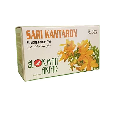 Sarı Kantaron Çayı 20 'Li Süzen Poşet 1Adet
