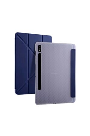 Galaxy Tab S9 Fe Plus 12,4 inç Uyumlu Fuchsia Kalem Bölmeli Stand Özellikli Akıllı Tablet Kılıfı  