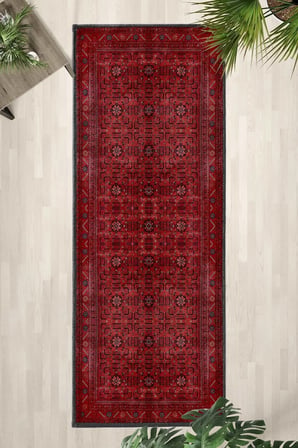 G 3052-1 Yıkanabilir Kaymaz Taban Dijital Baskılı Yolluk Halı