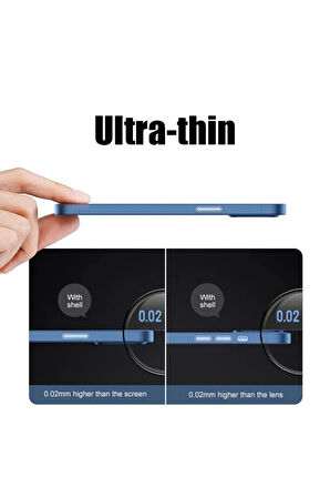 İPHONE 12 PRO UYUMLU MAT SLİM İNCE KILIF GRİ