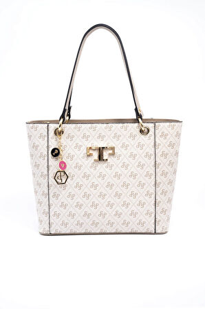 Silver Polo  Kadın Omuz Çantası 1176-46270 SILVER POLO Kadın ÇANTASI M178 BEJ-MAT KUM