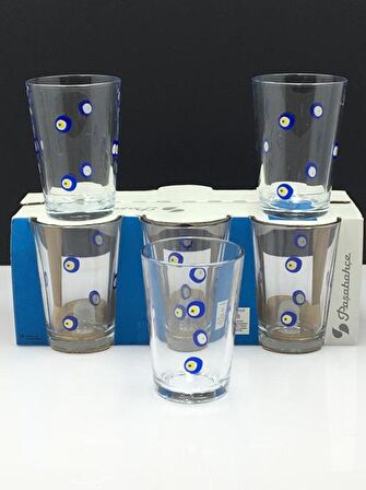 Paşabahçe 52052 Nazar Su Bardağı 205 Cc 6 Lı