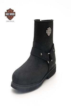 Harley Davidson 025M100320 Scout Erkek Bot - Siyah