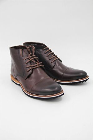 Be403 Erkek Casual Bot - Kahverengi