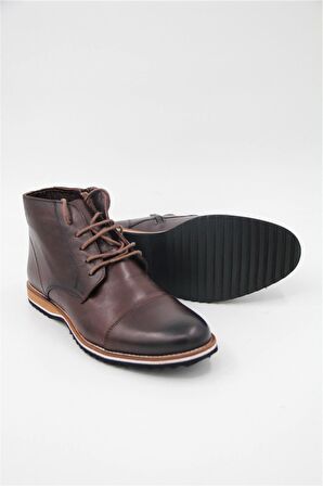 Be403 Erkek Casual Bot - Kahverengi