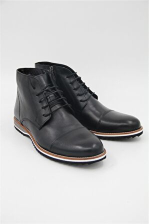 Be403 Erkek Casual Bot - Siyah