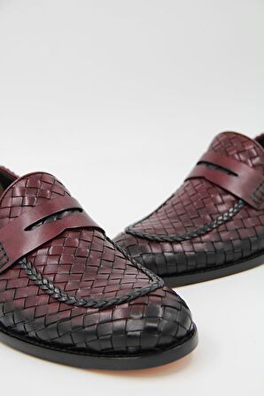 Oggi 00600-196 Erkek Klasik Ayakkabı - Bordo