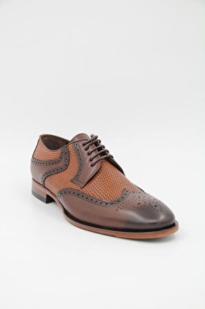 Oggi 028805 Erkek Klasik Ayakkabı - Taba