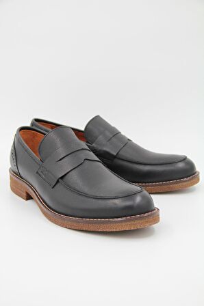 Freefoot 654 Erkek Klasik Ayakkabı - Siyah
