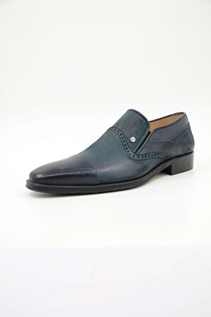 Nevzat Onay 6402-482 Erkek Klasik Ayakkabı - Lacivert