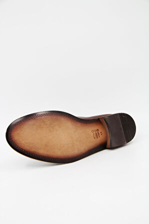 James Franco 840 Erkek Klasik Ayakkabı - Kahverengi