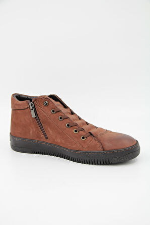 James Franco 1102 Erkek Casual Bot - Kahverengi