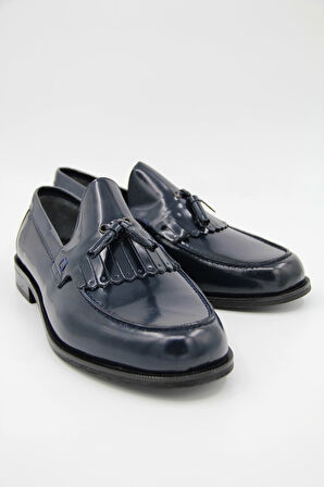 Carfier 1347 Erkek Klasik Ayakkabı - Lacivert