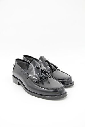 J1901 Erkek Klasik Microlite Ayakkabı - Siyah