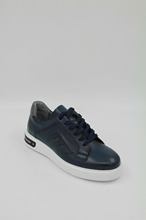 Libero L3964 Hakiki Deri Erkek Casual Ayakkabı - Lacivert