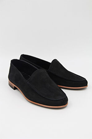 James Franco 15 01 80 M1450 Erkek Klasik Ayakkabı - Siyah Nubuk