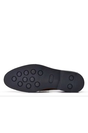 Nevzat Onay 1528-152 Exlbal Hakiki Deri Bağcıklı Loafer Erkek Klasik Ayakkabı - SİYAH