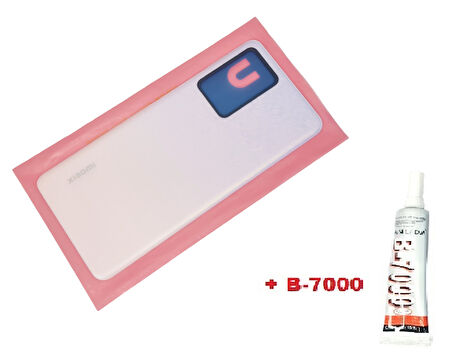 Xiaomi Mi 13 Lite Arka Pil Batarya Kapağı (Orijinal CAM B-7000) Pembe