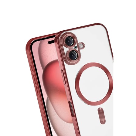 Apple iPhone 17 Kross Magneticsafe Kapak - Kırmızı