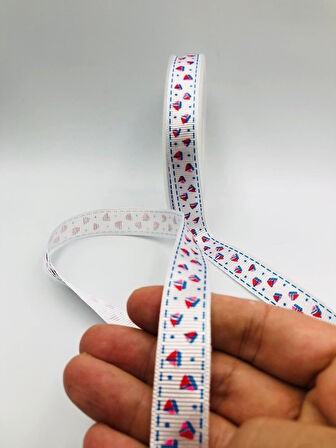 5 metre 15 mm Yılbaşı Kurdelesi, Yılbaşı Süsü Hediye Paketi Süsleme Kurdele