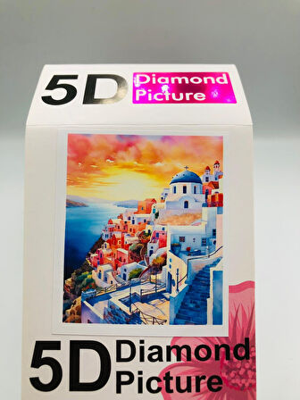 65x50 Boncuklu Taş İşleme Mozaik Elmas Goblen Tablo Resim Boncuk Puzzle Dıamond Paıntıng Hı Stone