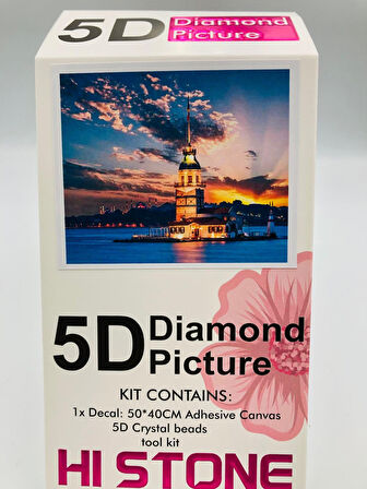 50x40 Boncuklu Atatürk Taş Mozaik Elmas Goblen Pano Tablo Resim Boncuk Puzzle Dıamond Paıntıng Hı Stone