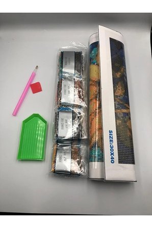 50x40 Boncuklu Taş Mozaik Elmas Goblen Elmas Boyama Resim Boncuk Puzzle Dıamond Paıntıng Hı Stone